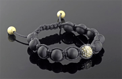 Swarovski Armbånd 1 kugle Guld