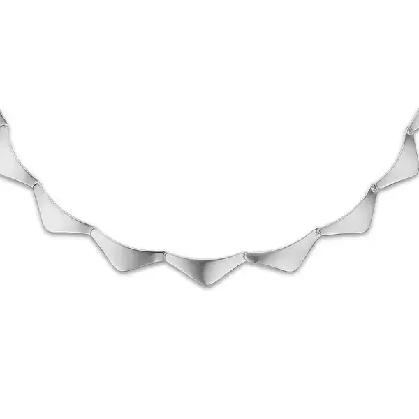 Randers Sølv Halskæde i et moderne og stilrent design