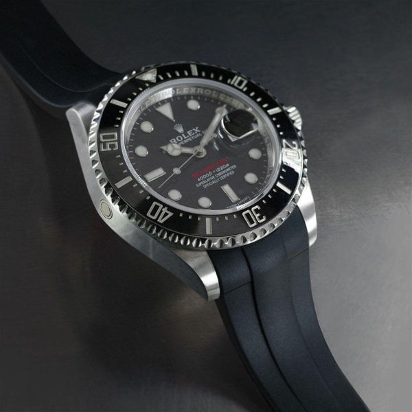 Gummirem til Rolex Sea-Dweller ref 126600 Glidelock