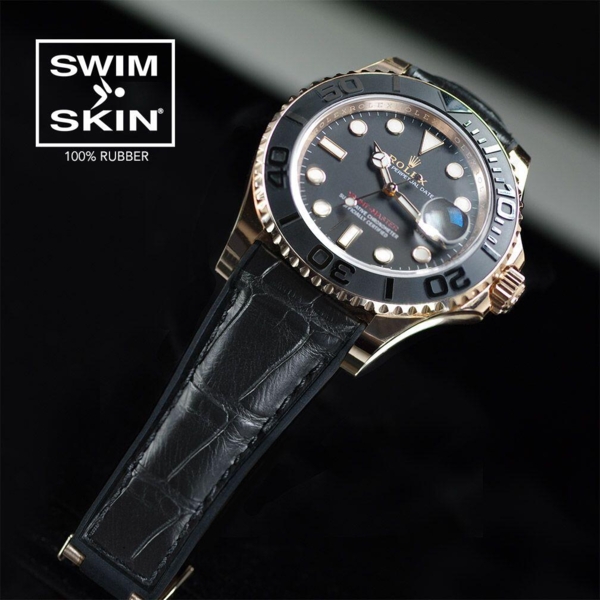 Gummirem til Rolex Yachtmaster on Oysterflex