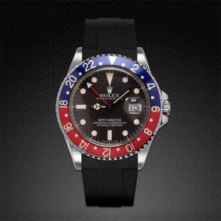 Gummirem til Rolex GMT Master Non Ceramic Glidelock