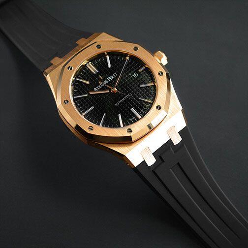 Gummirem til Audemars Piguet Royal Oak 41 mm on strap