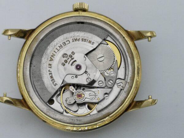 Certina ur Blue Ribbon 14 karat guld. Værket har fået en fuld service. Vintage ur.
