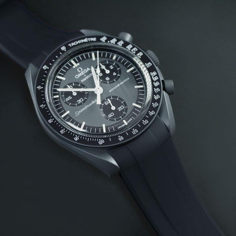 Gummirem til Omega MoonSwatch Tang Buckle