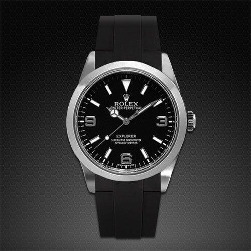 Gummirem til  Rolex Explorer I 39mm ref 214270
