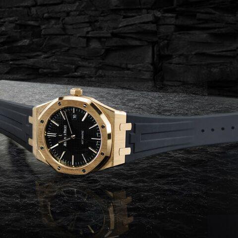 Gummirem til Audemars Piguet Royal Oak 41 mm on strap