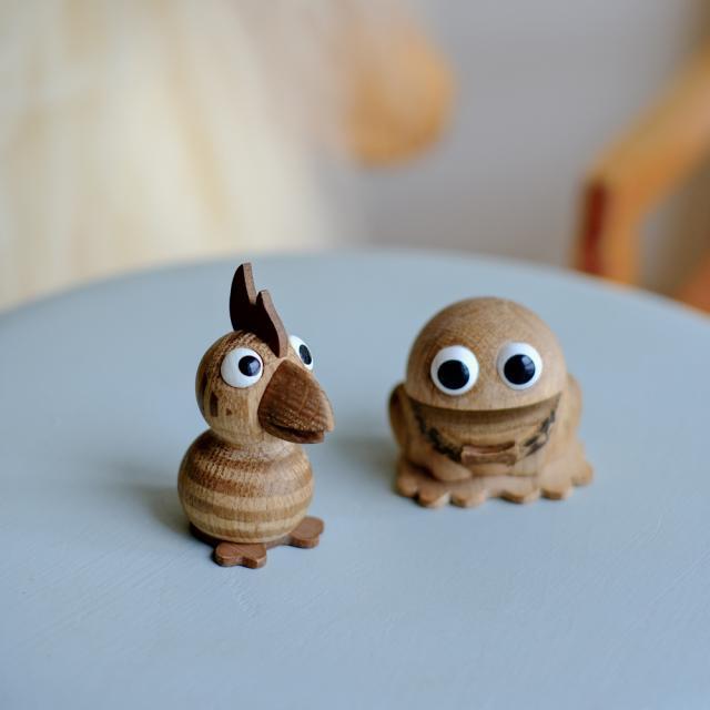 Nordahl - Træfigur - Sæt Kaj og Andrea 5 cm
