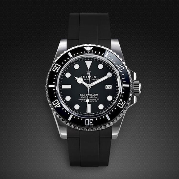 Gummirem til Rolex Sea-Dweller 4000