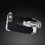 Gummirem med blå stribe til Rolex GMT Master - Classic Series VulChromatic®