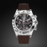 Gummirem til Rolex Daytona on strap RG/YG/WG Leather models only