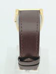 Omega Genéve 1971 brun læderrem med indfarvede syninger