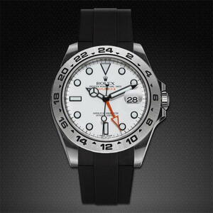 Gummirem til  Rolex Explorer II 42mm ref 226570 2011-2020 Oyster Claps