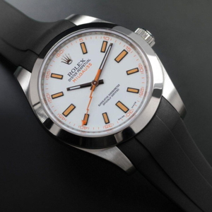 Gummirem til Rolex Milgauss King 40mm