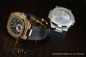 Gummirem til Patek Philippe Nautilus 5711 on strap
