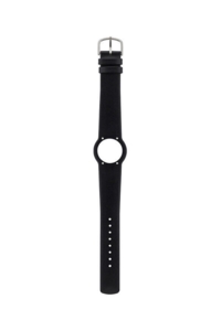 Arne Jacobsen One Piece sort læderrem 20 mm